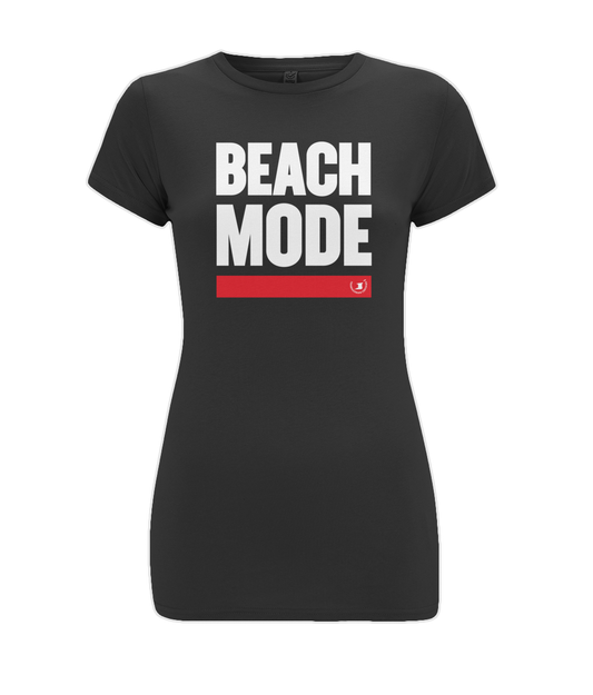 Women's Stretch T-Shirt: Beach Mode