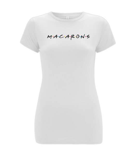 Women's Stretch T-Shirt: M.A.C.A.R.O.N.S