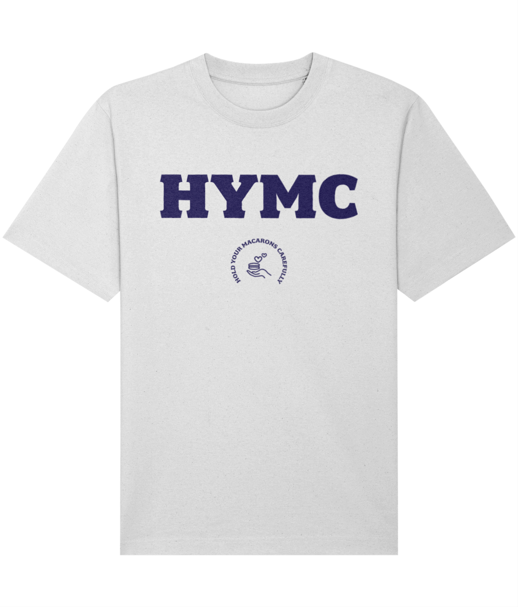 Relaxed Heavy T-shirt: HYMC [Navy]