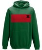 College Hoodie: Coat of Arms [Red/Black] [Back + Front]