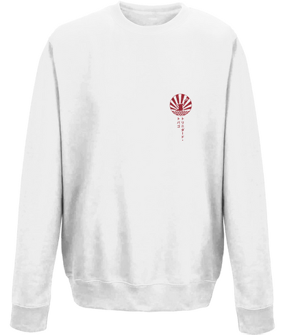 Sweatshirt: T&T Sun and Sea Badge [Japanese Style Print] [B+F]