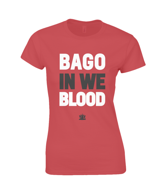 Women's Premium Cotton T-Shirt: Bago in we blood