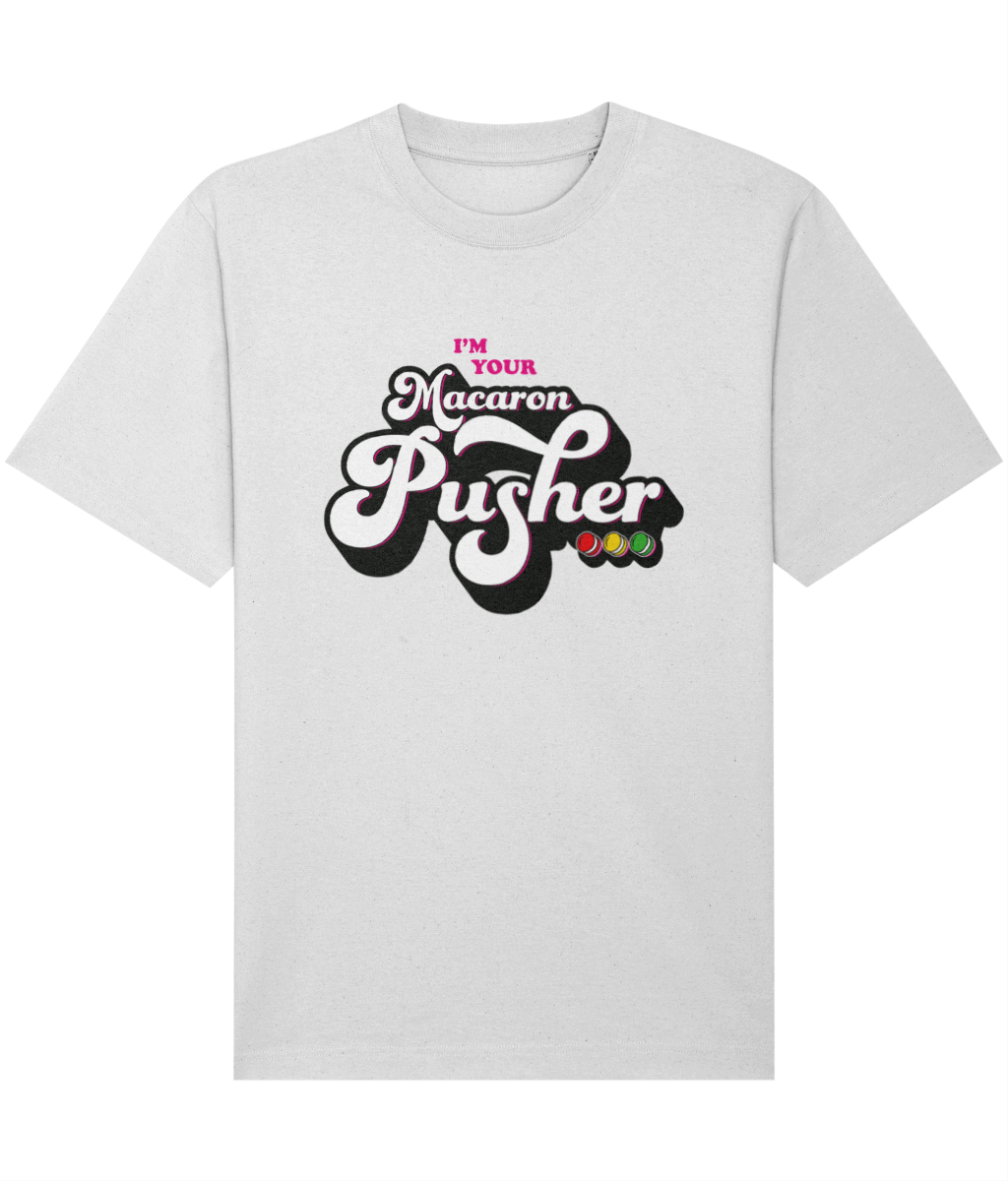 Relaxed Heavy T-shirt: Macaron Pusher