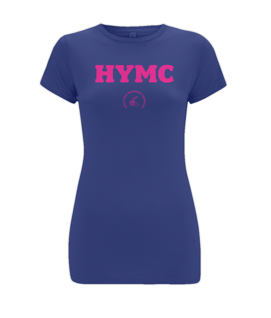 Women's Stretch T-Shirt: HYMC [Pink]