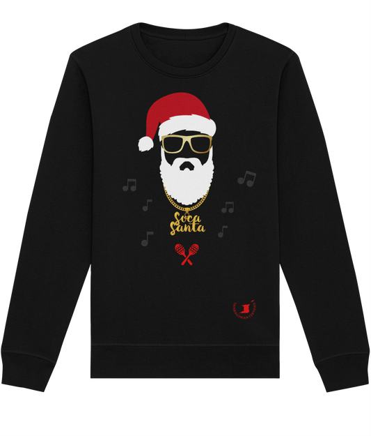 Roller Sweatshirt: Soca Santa 2