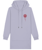 Women's Hoodie Dress T&T Sun and Sea badge [Japanese Style Print] [B+F]