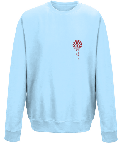 Sweatshirt: T&T Sun and Sea Badge [Japanese Style Print] [B+F]