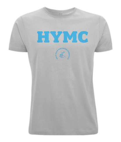 Men's Stretch T-Shirt: HYMC [Cyan]