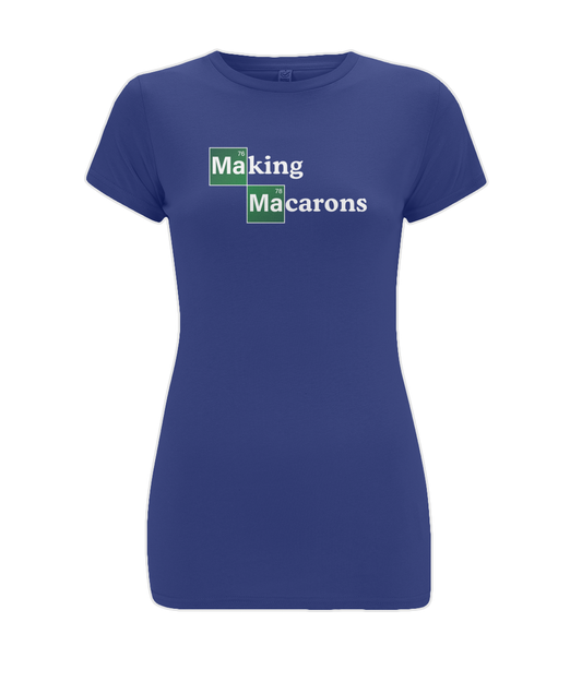 Women's Stretch T-Shirt: Making Macarons