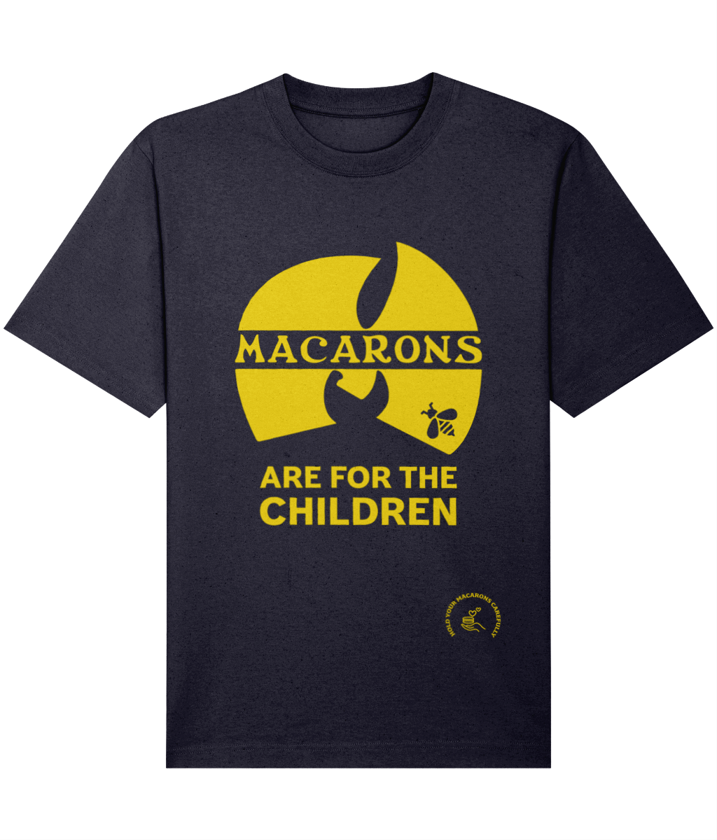 Relaxed Heavy T-shirt: Mac-Tang Clan - Macarons are for the children