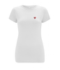 Women's Stretch T-Shirt: T&T heart [pocket]