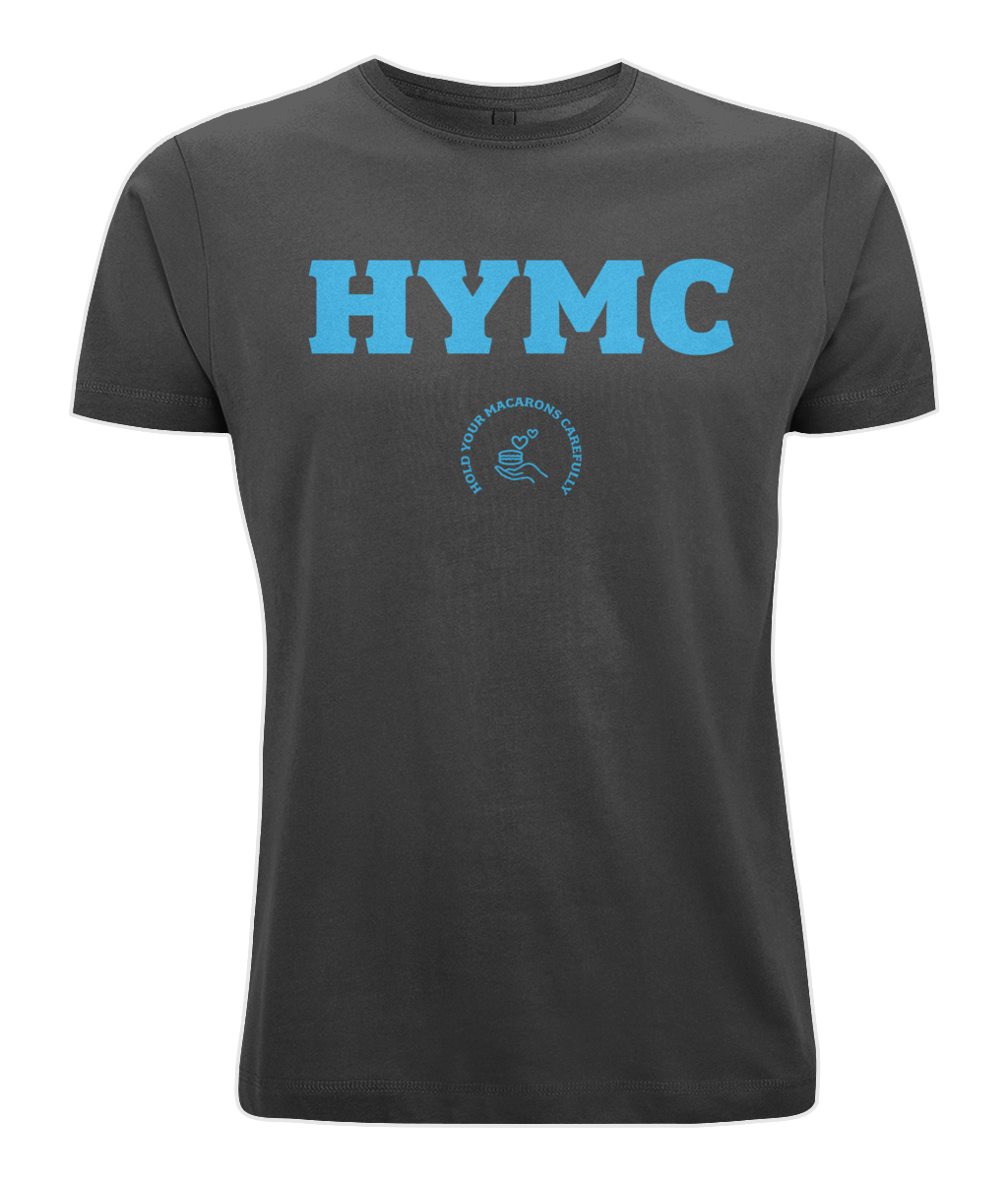 Men's Stretch T-Shirt: HYMC [Cyan]