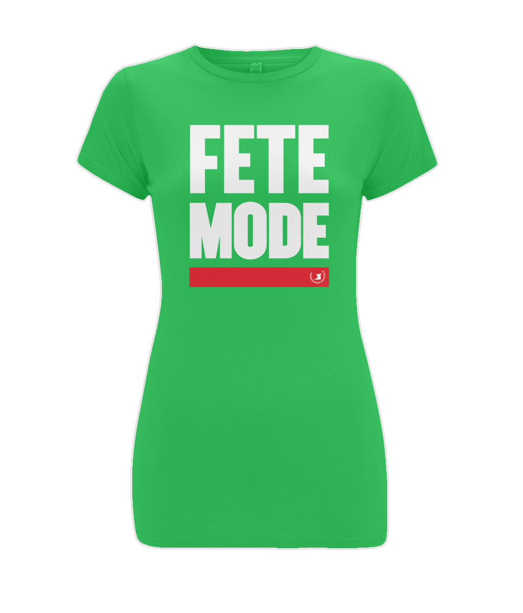 Women's Stretch T-Shirt: Fete Mode