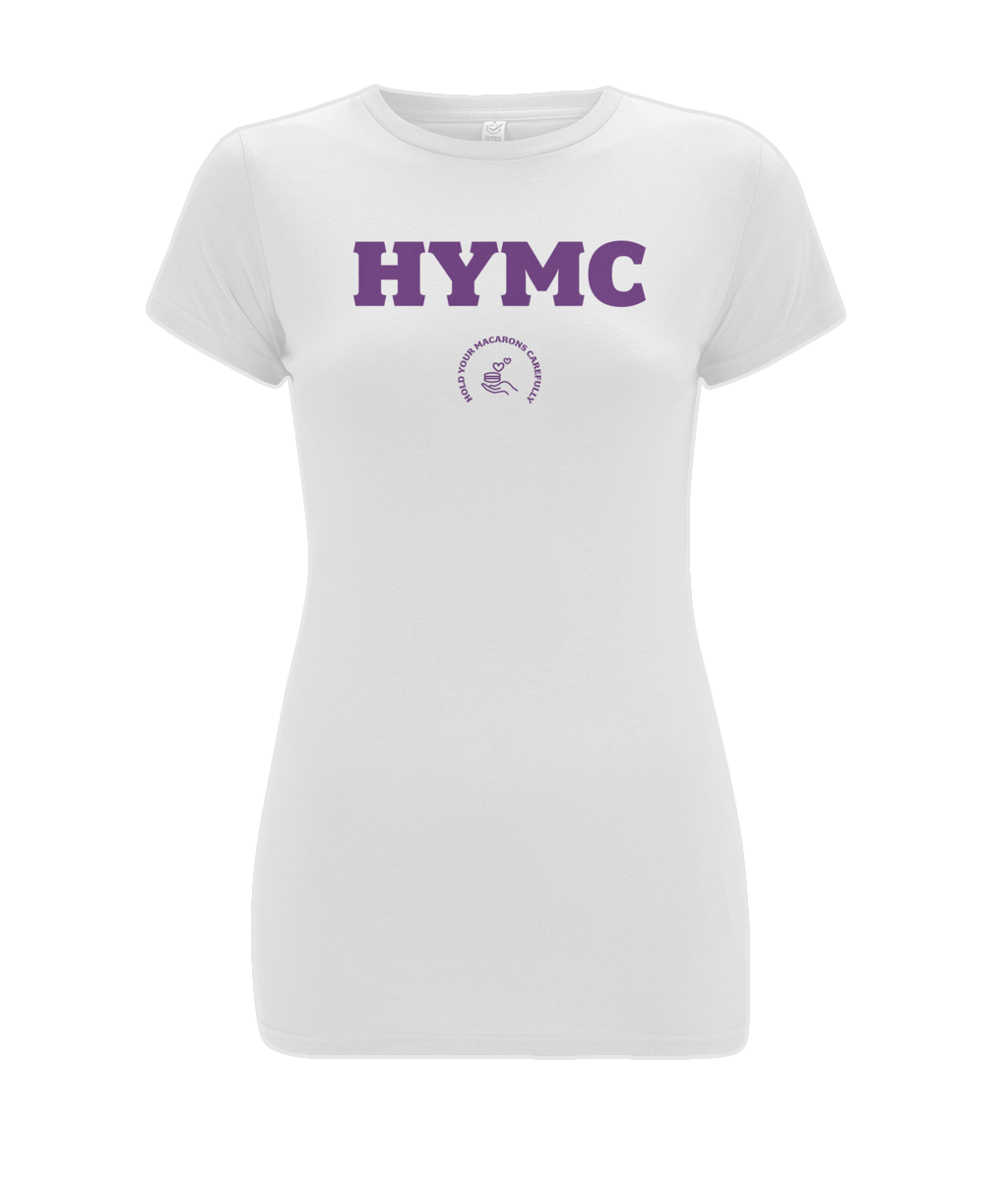 Women's Stretch T-Shirt: HYMC [Purple]