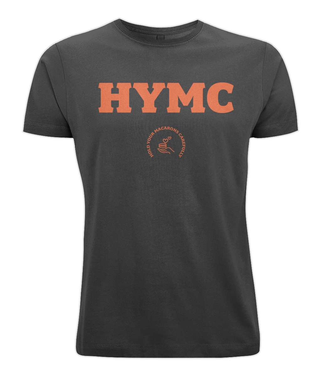 Men's Stretch T-Shirt: HYMC [Orange]